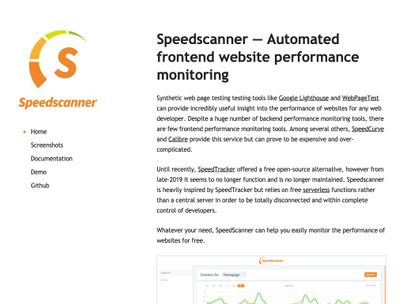 Screenshot of https://speedscanner.org/
